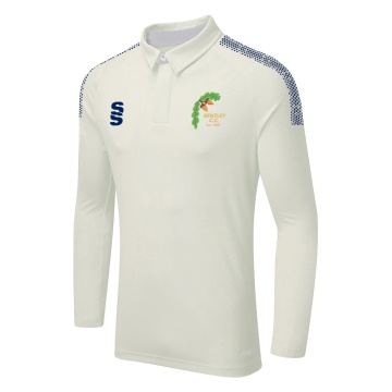 Bentley CC - DUAL LONG SLEEVE CRICKET SHIRT (WOMENS)-Ivory