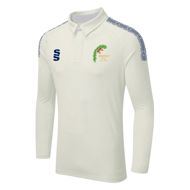 Bentley CC - DUAL LONG SLEEVE CRICKET SHIRT (WOMENS)-Ivory